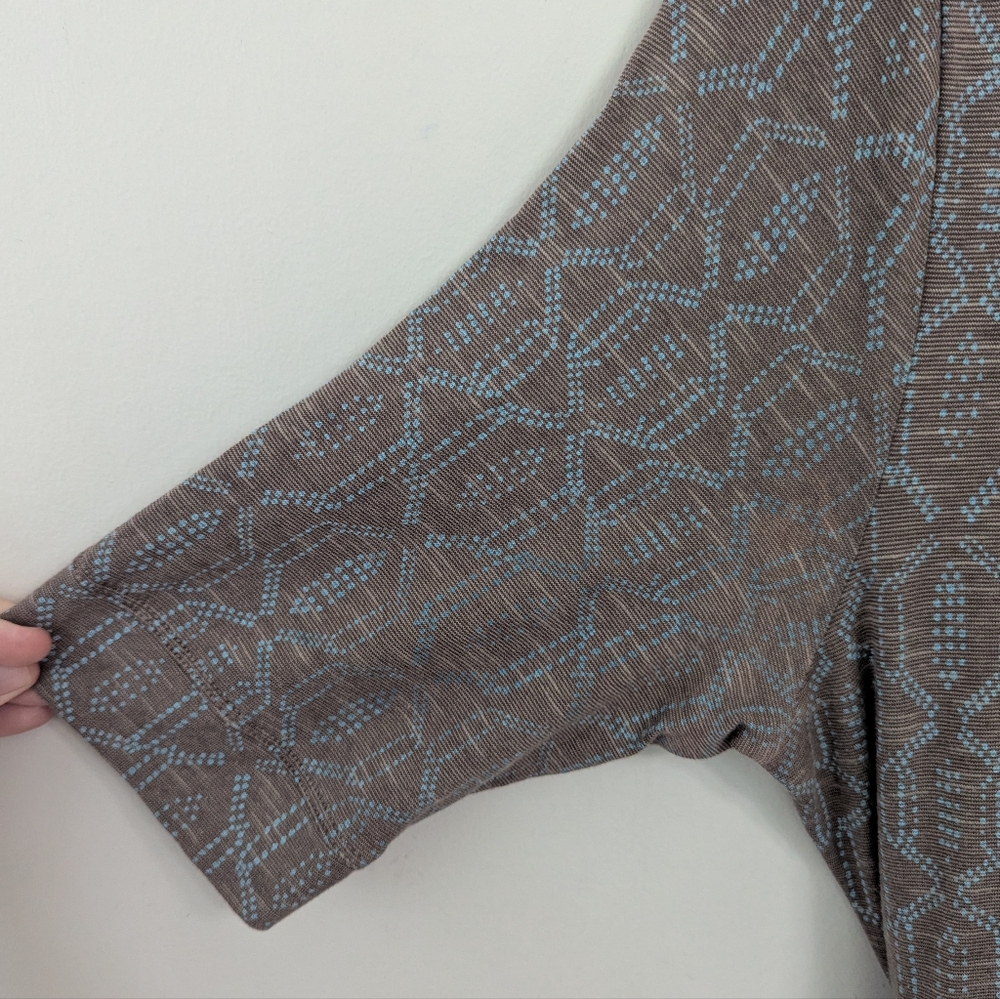 Toad&Co Cue Cafe Wrap Organic‎ Cotton Patterned Dress - Picture 4 of 12